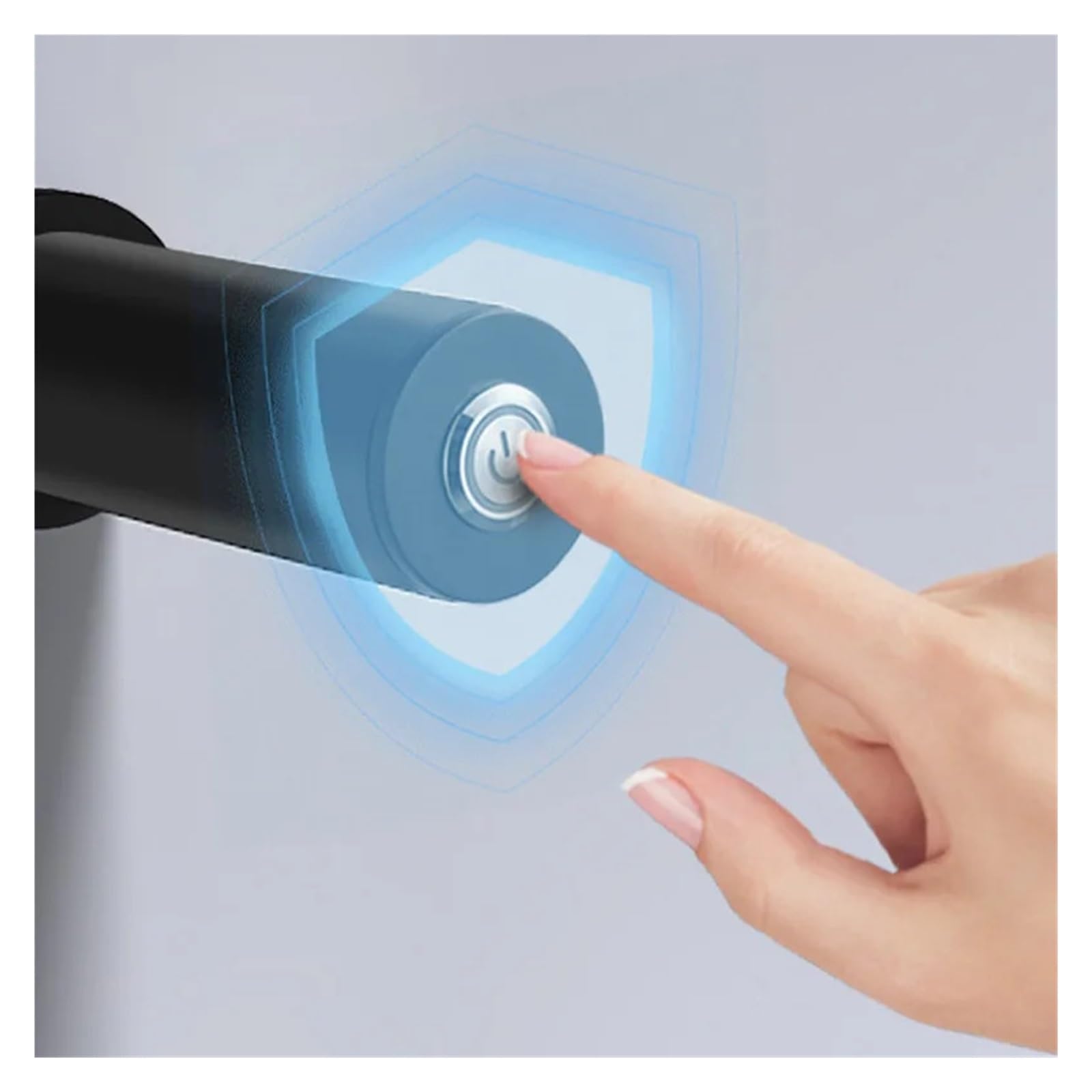 Toallero Eléctrico De Acero Inoxidable. Secador De Toallas Termostático. Radiador De Toallas Montado En La Pared Cables Ocultos Toallero Eléctrico(Black-3 Rods)