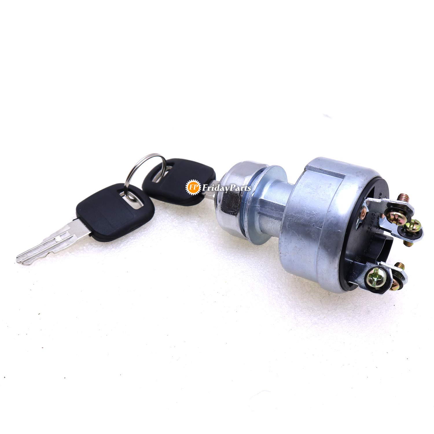 Amazon.com: FridayParts Ignition Switch 4 Wire with 2 Keys 9G-7641