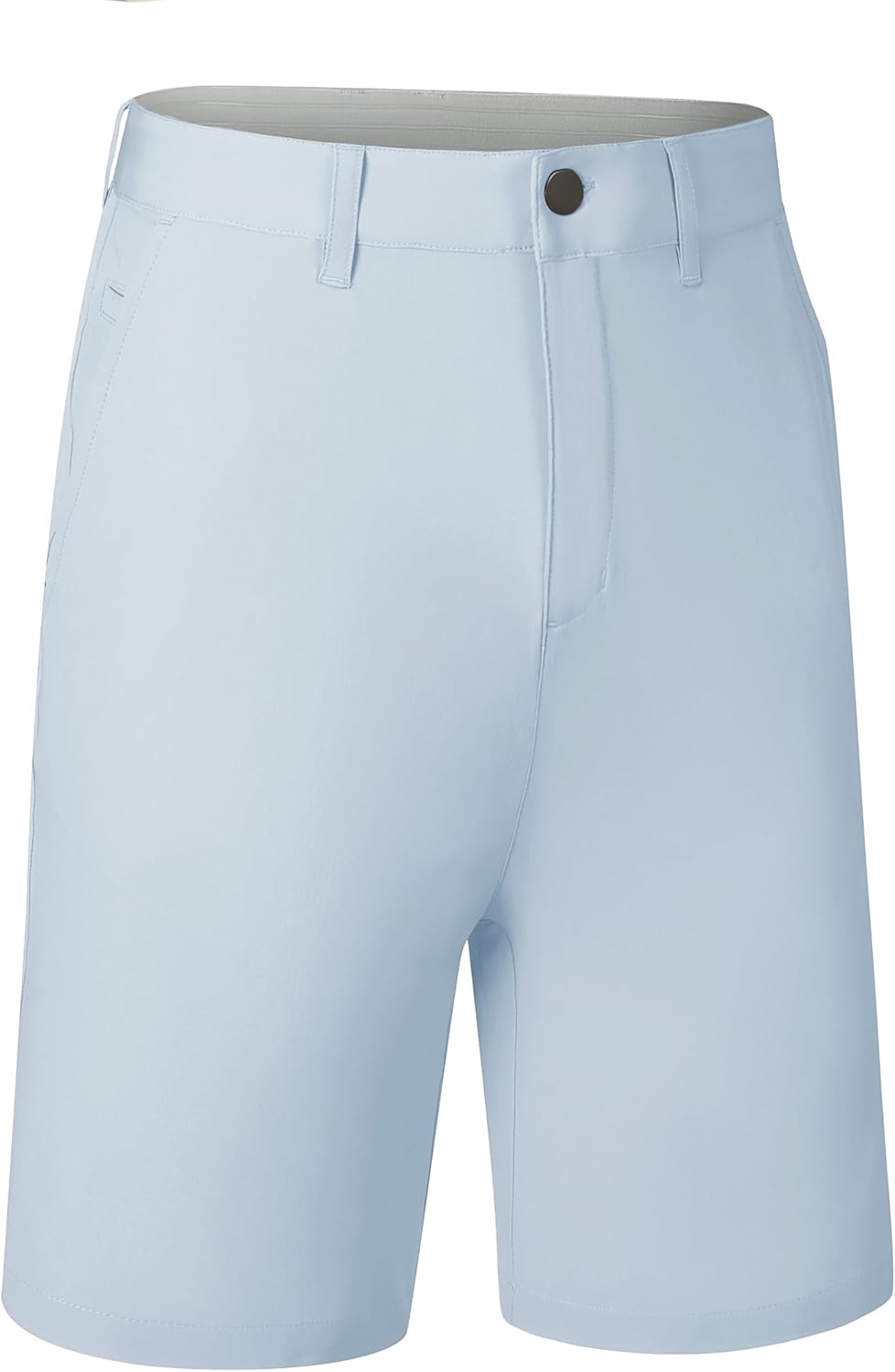 Men's Golf Shorts 9" Inseam Quick Dry Flat Front Golf Short with Pockets Lightweight Sports Gym Shorts for Men - Image 2