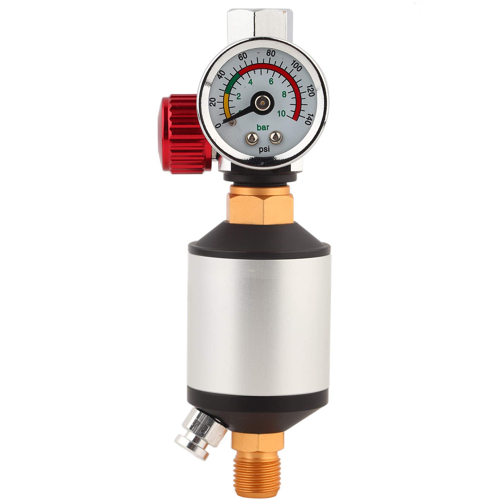 Unité Maintenance Pneumatique - Filtre, Régulateur, Graisseur 1/4" Pour Outils Air Comprimé