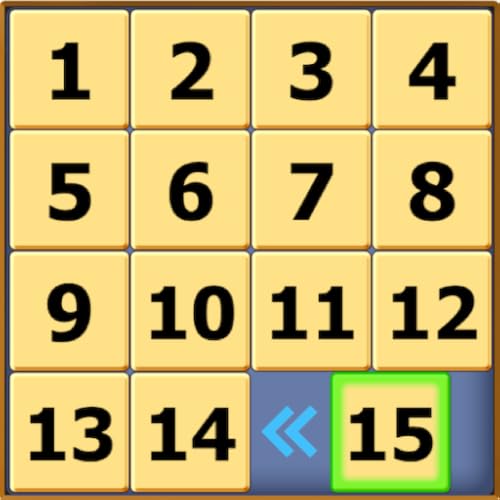 Number Puzzle - Sliding Blocks