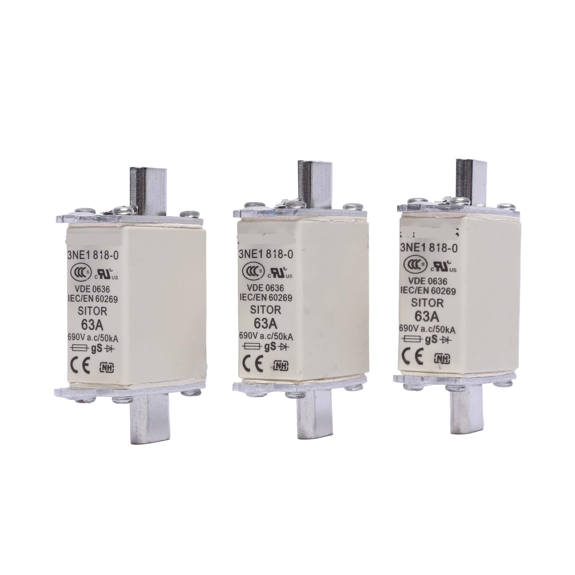 Fusible rapide 3NE1818-0 NISZA pour limiter le courant et sécuriser les composants électroniques