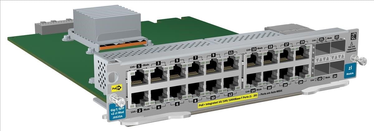 HP J9535A 20 Port Network Switch Module
