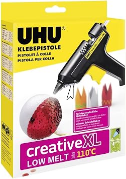 UHU Low-Temperature Glue Gun Creative, Low Melt 110C, 48615