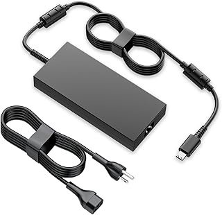 Charger 230W 240W USB Tip Fit for MSI Stealth A16 17 GS77 Alpha 17 C7V Creator Pro 16 Creator A16 Z16 GE66 GE76 Raider GP66 GP76 Dragon Tiamat Leopard 10UE 11UX WE76 AC Adapter Laptop Power Supply