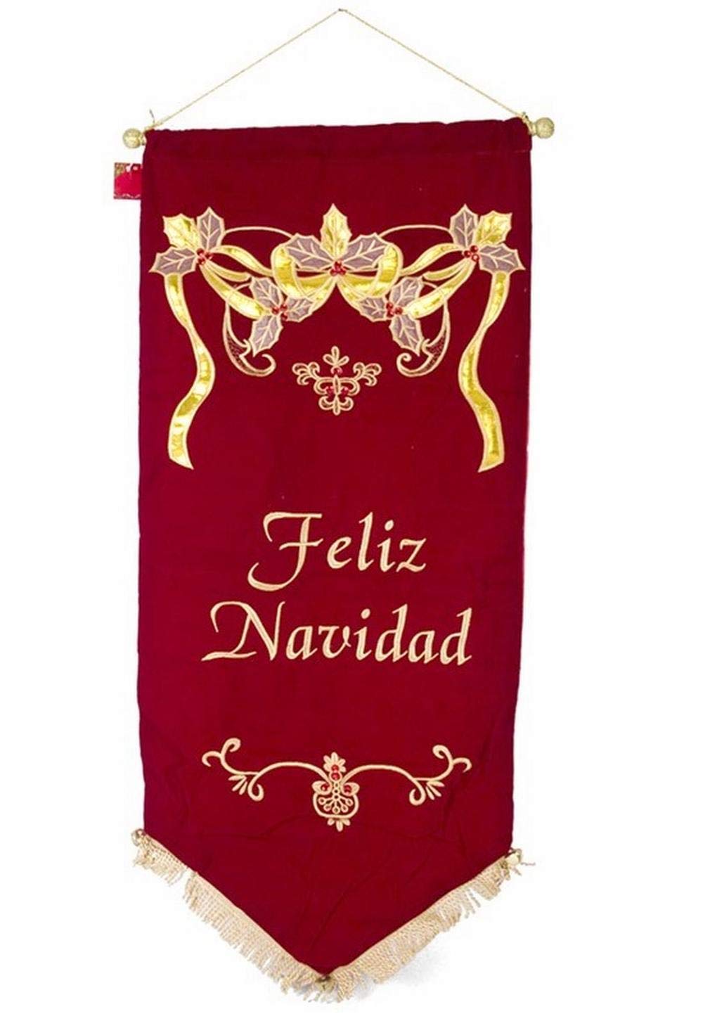Gerimport Estandarte Feliz Navidad 112 x 48 cm