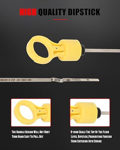 Miniatura 339 de CCIYU L3G6-10-450F - Varilla de aceite de motor de repuesto para Mazda 3 2012-2015 para Mazda 5 2011-2013 para Mazda 6 2010-2012 para Mazda CX-7 Dip