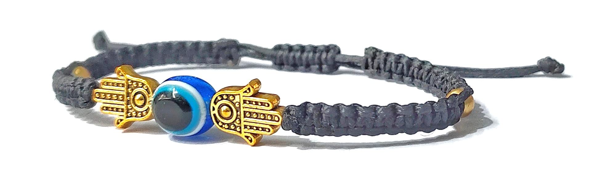 See full amazon price history chart for Saffron Shades Unisex Adult Two Hamsa Hand & Evil Eye Rakhi Bracelet (Black) Saffron Shades Unisex Adult Two Hamsa Hand & Evil Eye Rakhi Bracelet (Black) (B09CHM1CT3) Amazon Price History, Amazon Price Tracker