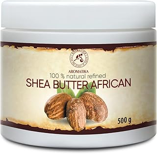 Sponsored Ad - Refined Shea Butter 17.6 oz - 500 g - Ghana - 100% Natural & Pure Shea Butter for Body Care - Hair - Face -...
