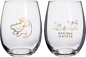 Disney's Lion King Stemless Wine Glasses: A Majestic Touch to Your Royal Celebrations