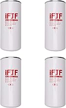 F1810PM0 Fuel Filter Spin-on Particulate Replacement for 1200KTG9075 Filter Head 18 GPM 1-12UN 10 Micron Carbon Steel Canister 4 Packs