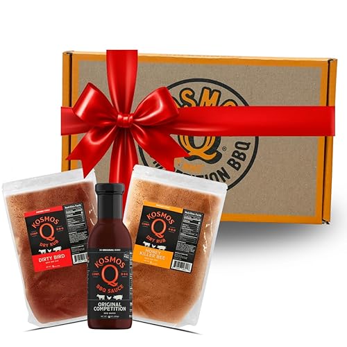 Miniatura 5 de Kosmos Q Caja Navideña Definitiva de Alitas de Pollo, Incluye Búfalo, Barbacoa de Miel, Ajo Parmesano, y Sal y Vinagre, Juego de Regalo de