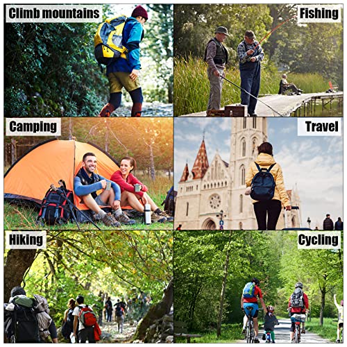 Regenponcho für Erwachsene, Großer Wasserdichter Regenmantel, Wiederverwendbare Regenponcho Jacke, Rosa Regencape mit Kapuze und Knopf, Eva Ponchos für Damen Herren Wandern Radfahren Camping