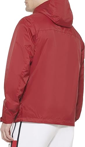 Miniatura 4 de Tommy Hilfiger Chaqueta impermeable con capucha, transpirable, ligera, para hombre
