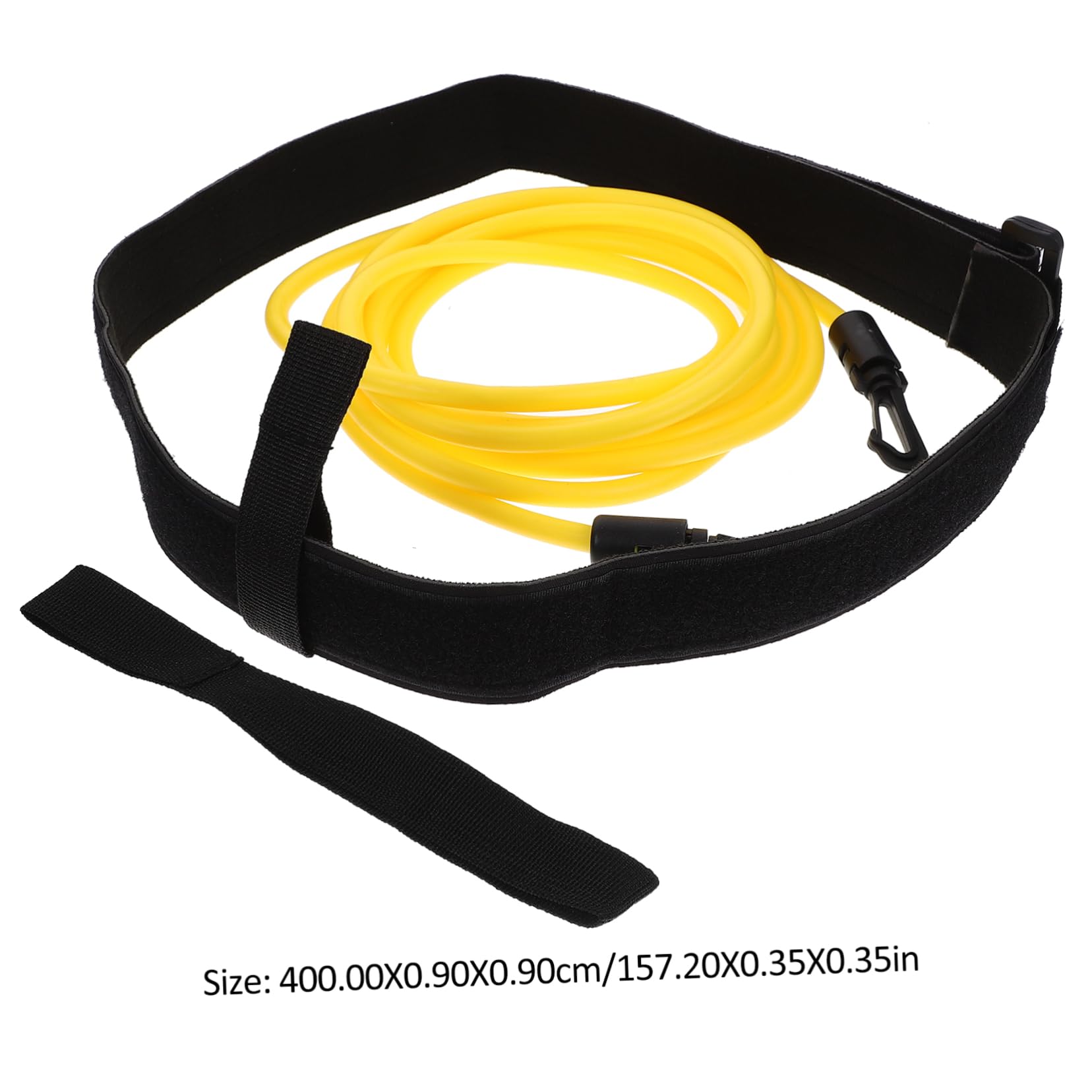 VANZACK Swim Gear 2 Pack Swim Belts Training Cords Resistance Bands for Adults/Children Pool Exercises