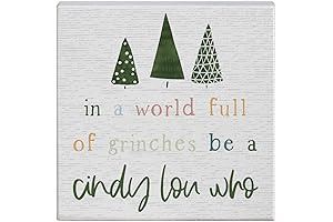 Simply Said: Be a Cindy Lou Who Ornament for Grinch Christmas Decorations