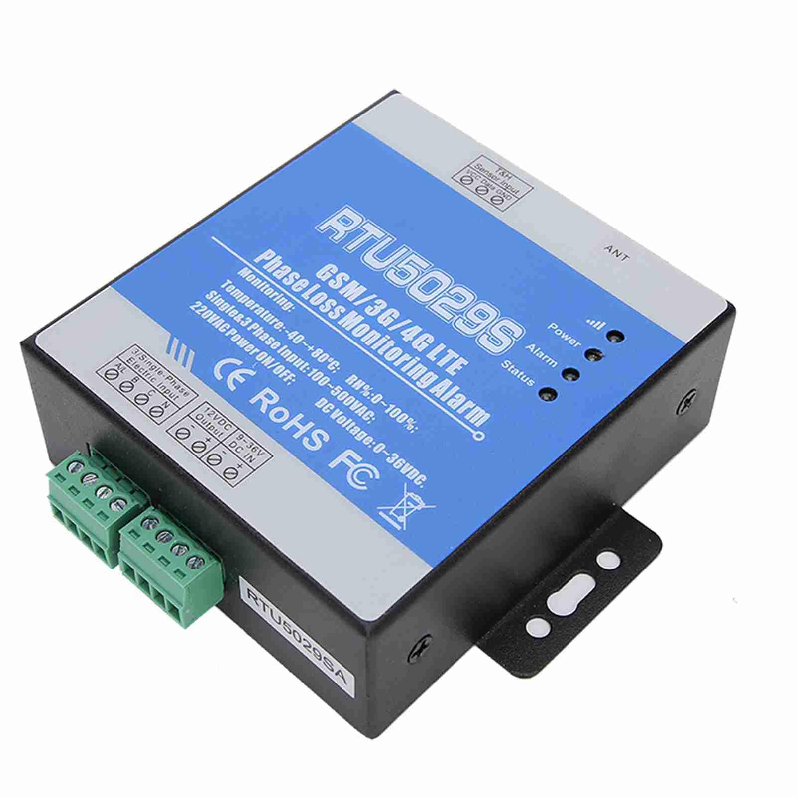 RTU5029 GSM 380 V, Temperatur-Feuchtigkeitsalarm Power RTU5029 3-Phasen-Verlust-Fehlerstatus-Überwachungscontroller 100 240 V