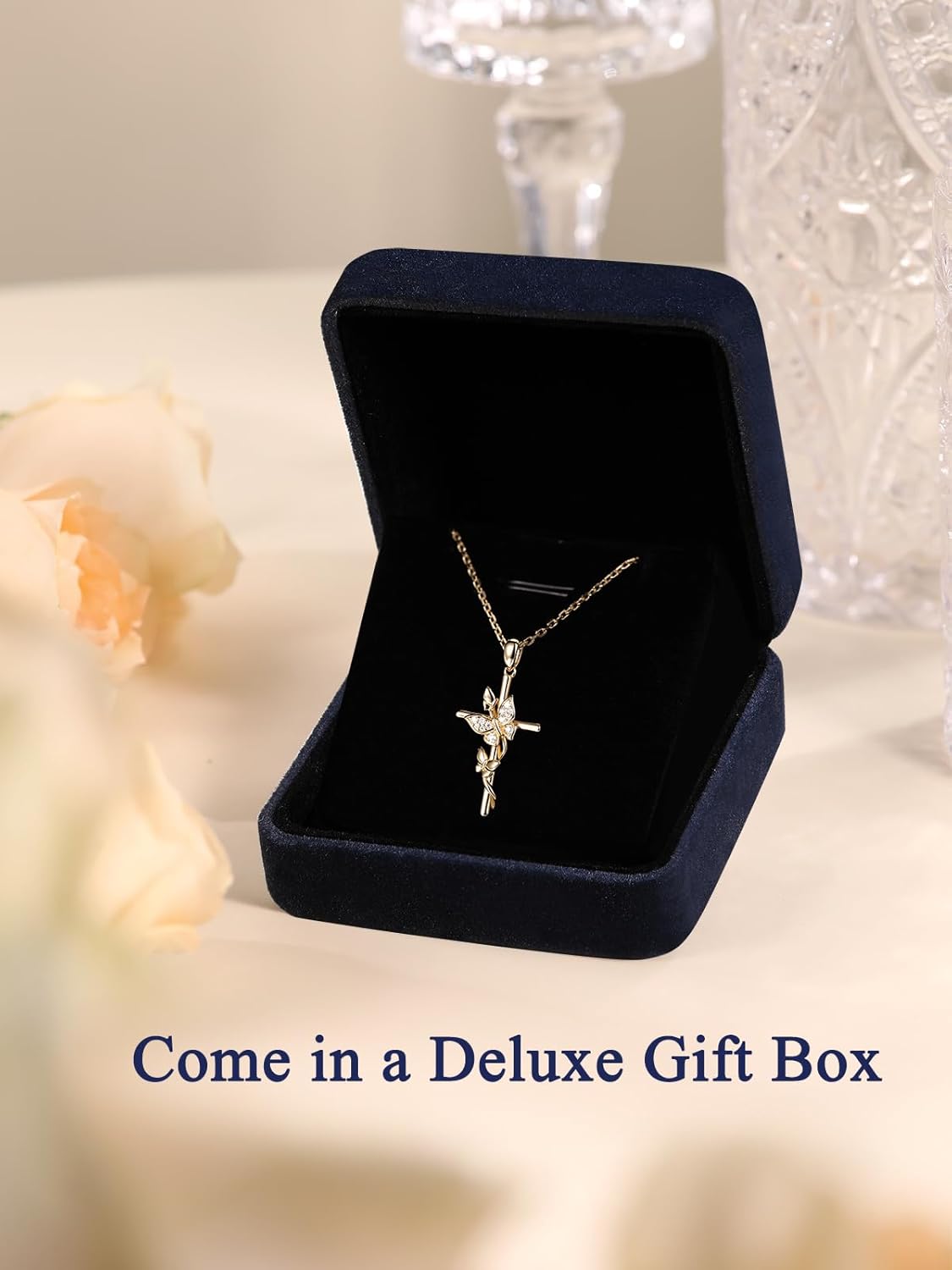 CYW Color-D VVS1 Clarity Moissanite Butterfly Pendant Necklace for Women, Really Authentic Solid 925 Sterling Silver, 16"/18"/20" Adjustable Chain, Anniversary Mother's Day Christmas Valentines Gift - Image 9