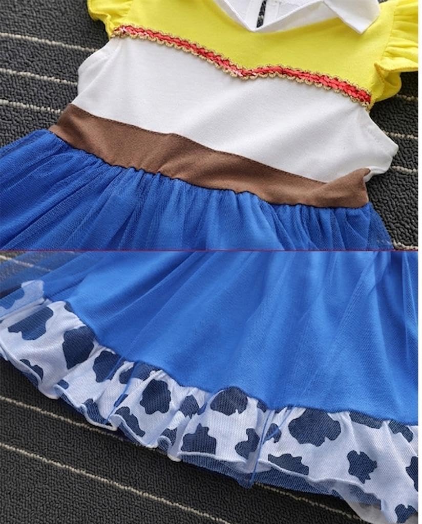 Dressy Daisy Princess Dress Up Clothes Halloween Fancy Party Tulle Skirt Summer Outfit for Baby & Toddler Girls