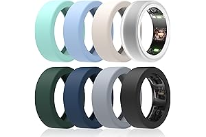 8 Pack Ring Cover for Oura Ring/Galaxy Ring: Premium Protection for Active Lifestyles