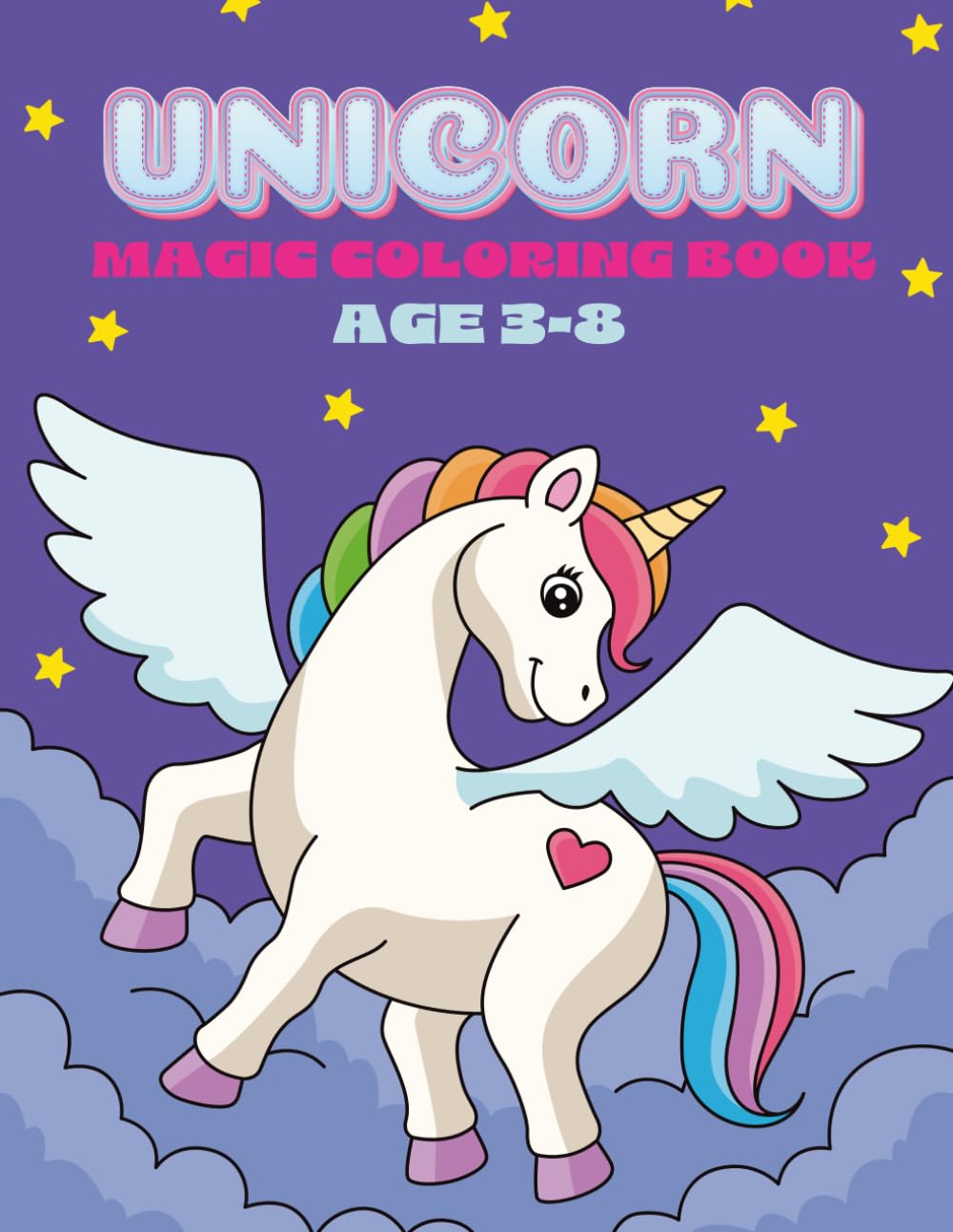 Unicorn Magic Coloring Book: Unicorn in a Magical World