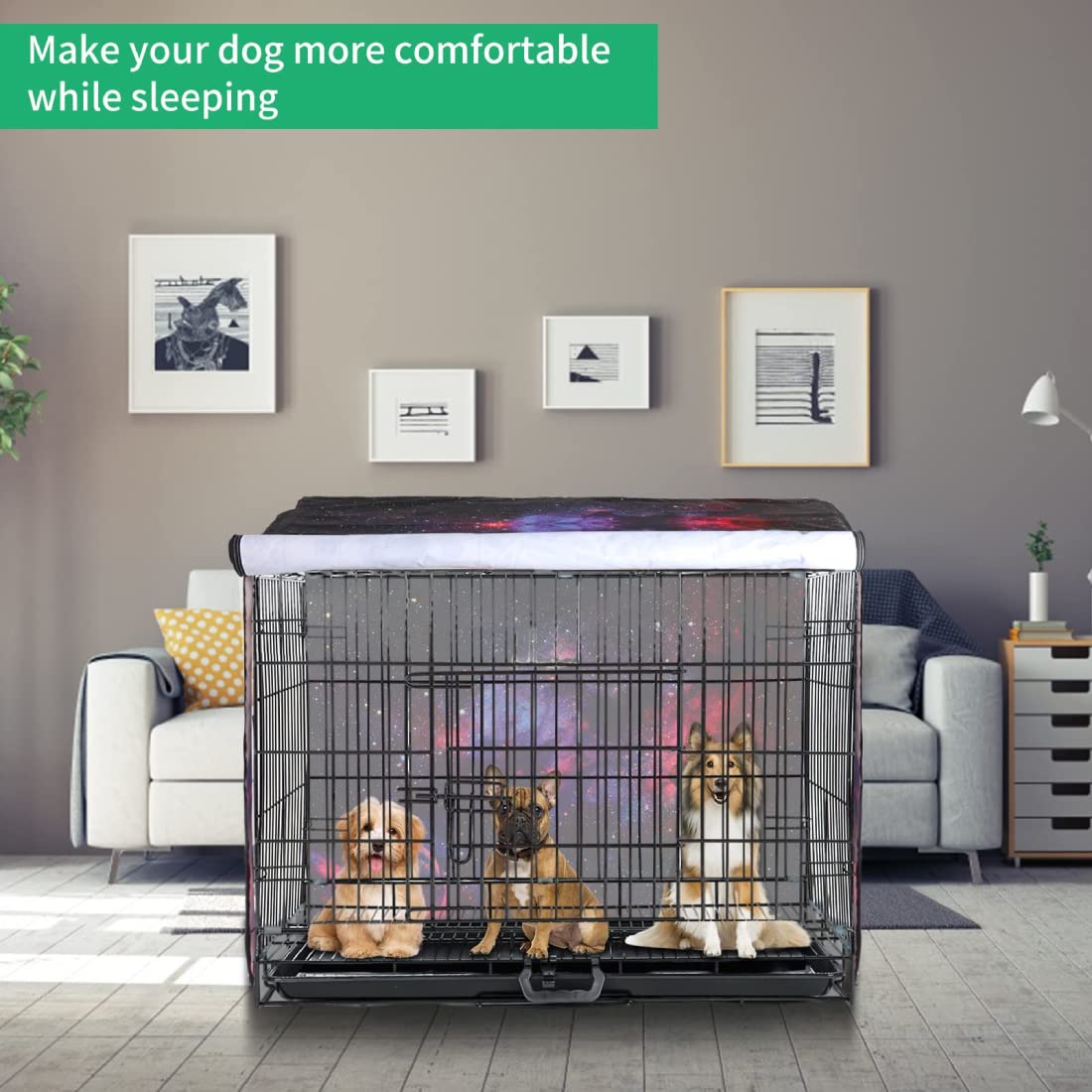 How To Make A Dog Kennel More Comfortable