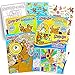 Scooby Doo Coloring Book Set with Stickers, Paint with Water Pages, Temporary Tattoos and More (4 Books)