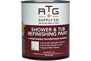 RTG Shower & Tub Refinishing Paint (White)