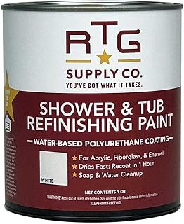 12 Toilet Bathroom Ideas for Practical Comfortable Organized Spaces 83 RTG Shower & Tub Refinishing Paint (White)