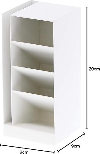 Miniatura 6 de Yamazaki 3319 TOWER Stiftehalter, blanco, Stahl, Minimalistisches Design