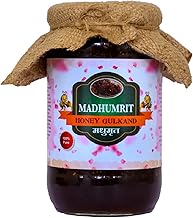 Madhumrit 100% Pure, Natural, Organic, Unprocessed, Unpasteurized, Unheated & Unadulterated Honey | Immunity Booster (500 gm) (ROSE GULKAND)