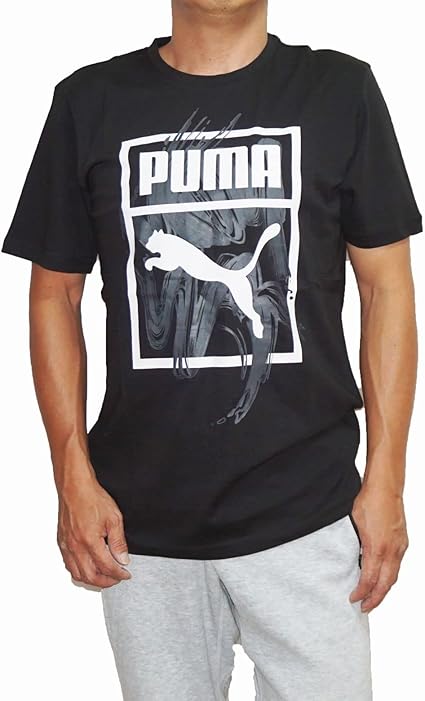 PUMA - プーマ　トレーニング　シャツ Amazon | [プーマ] トレーニングウェア Graphic Box Brush 半袖