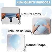 Vista 494 de PartyWoo Nude Balloons 100pcs 12 Inch Apricot Boho Fall Neutral Latex Helium Balloons for Graduation Wedding Anniversary Birthday Boy Baby Shower