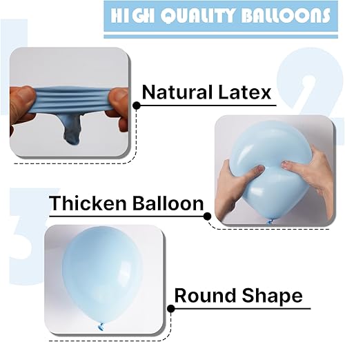 Vista 198 de PartyWoo Globos de color rosa claro, 100 globos de látex de color rosa pálido pastel de 12 pulgadas para graduación, boda, baby shower, revelación