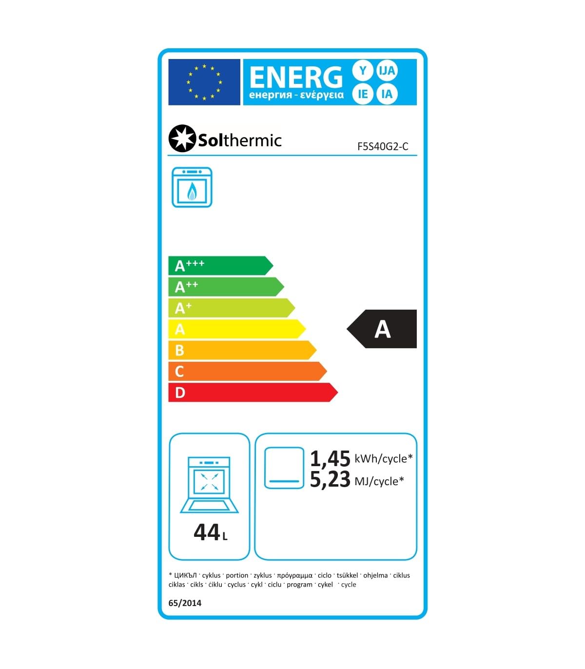 SOLTHERMIC COMBO PACK CREMA RÚSTICO COCINA GAS F5S40G2C CREMA RÚSTICA + CAMPANA H60P CREMA / 50 CM/GRAN CAPACIDAD DE EXTRACION/BAJO CONSUMO/ALTA GAMA