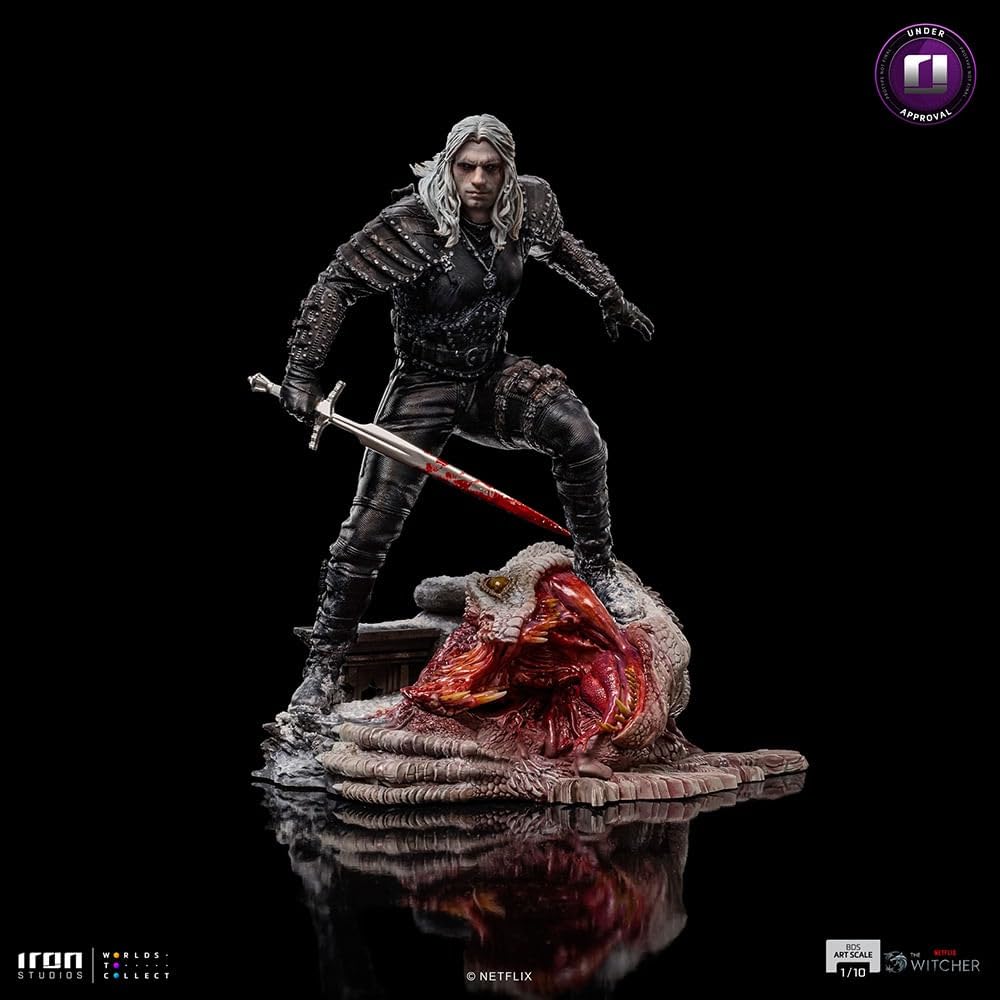 The Witcher statuette 1/10 BDS Art Scale Geralt of Riva 33 cm