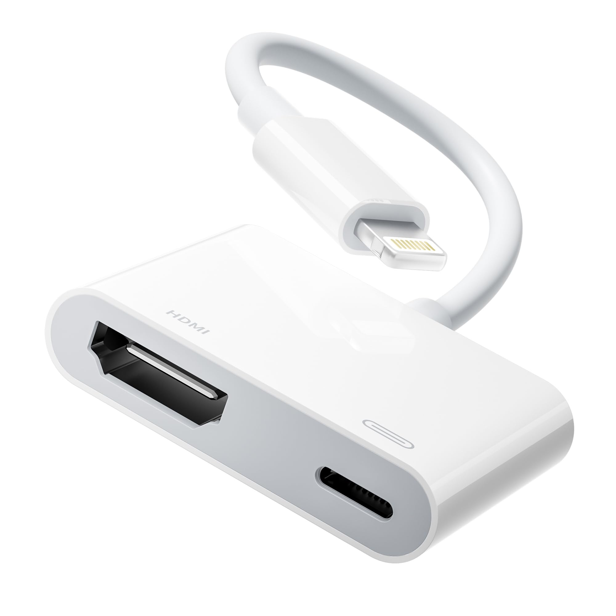 Amazon | 【MFi認証】iPhone HDMI変換ケーブル ミラーリング Lightning