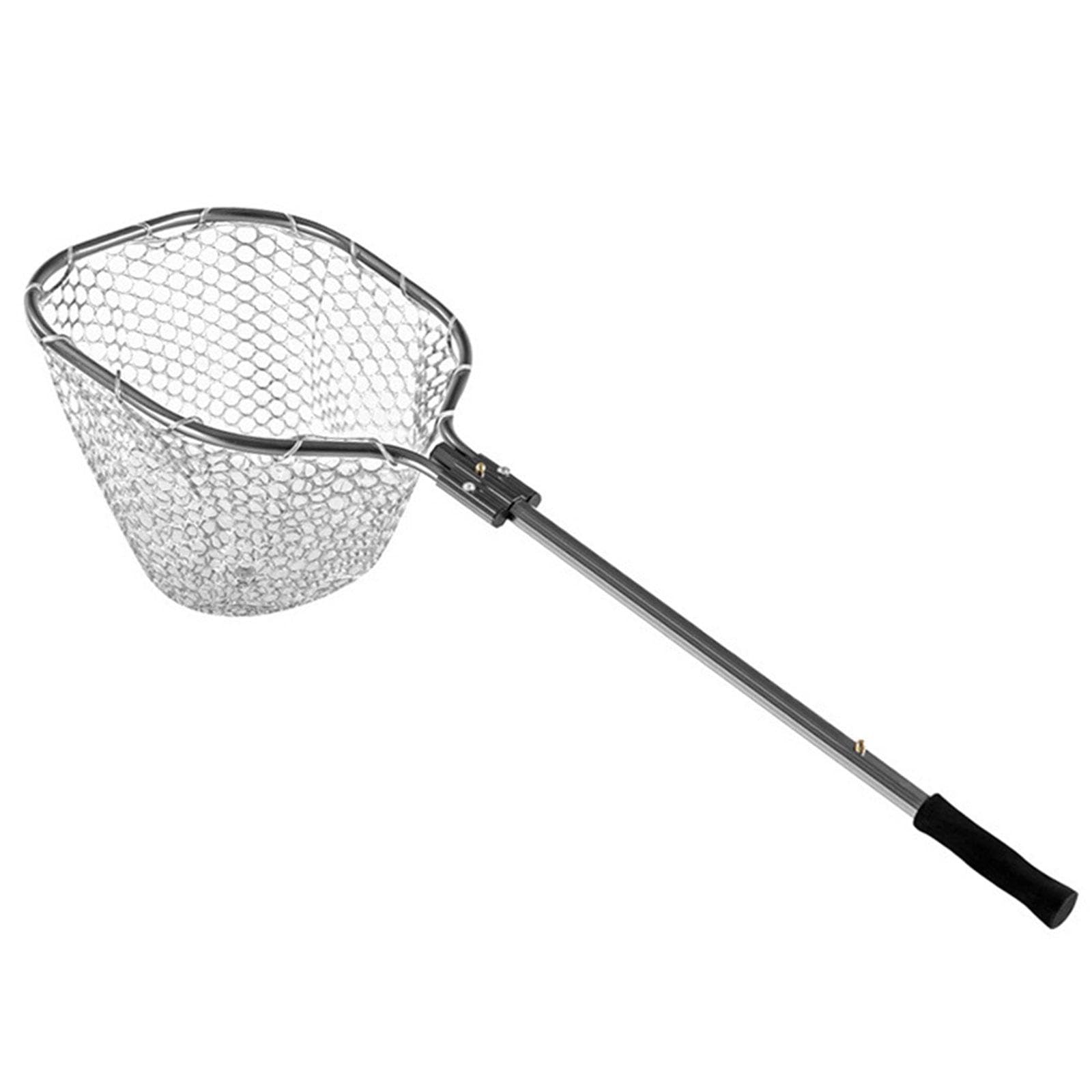 Guadino da Pesca in Lega di Alluminio Pieghevole, con Impugnatura Ergonomica, Leggero E Antiscivolo.