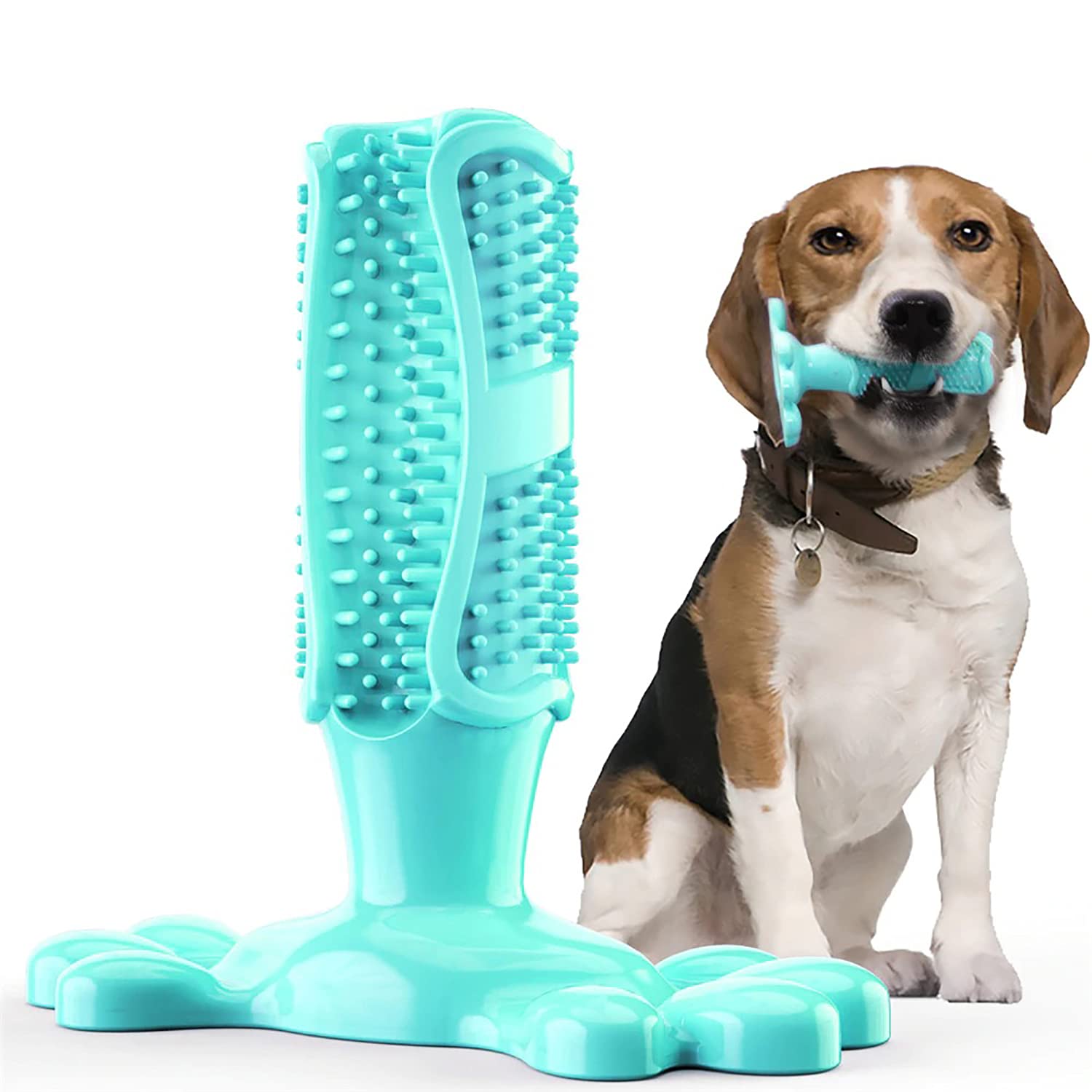 Youstylo Dental Chew Stick: Medium to Large Dog Toothbrush Toy for Training and Cleaning Teeth - BPA-Free, Toxic-Free (Blue) (B097V1L9NF) Amazon Price History, Amazon Price Tracker
