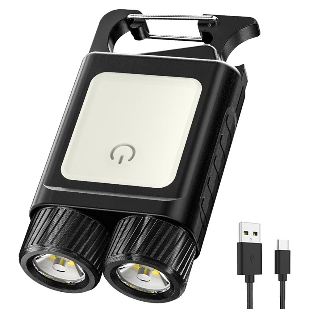 Cassarina™ Multifunction Keychain Led Light with Bottle Opener, Magnetic Base and Folding Bracket Mini 500 lumens Rechargeable Multifunctional Keychain Emergency Light Keychain (B0BSCVDK29) Amazon Price History, Amazon Price Tracker