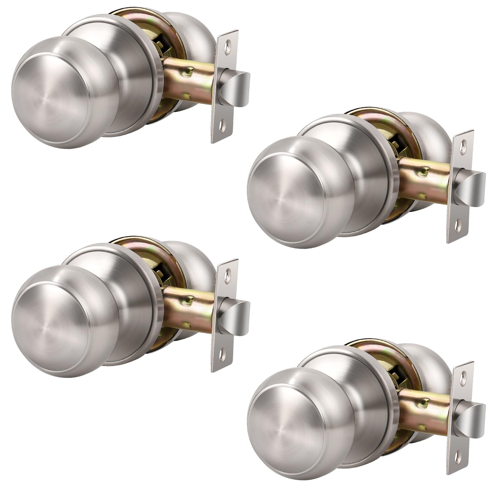 Matte Black Door Knobs - Stylish Passage Handles -10