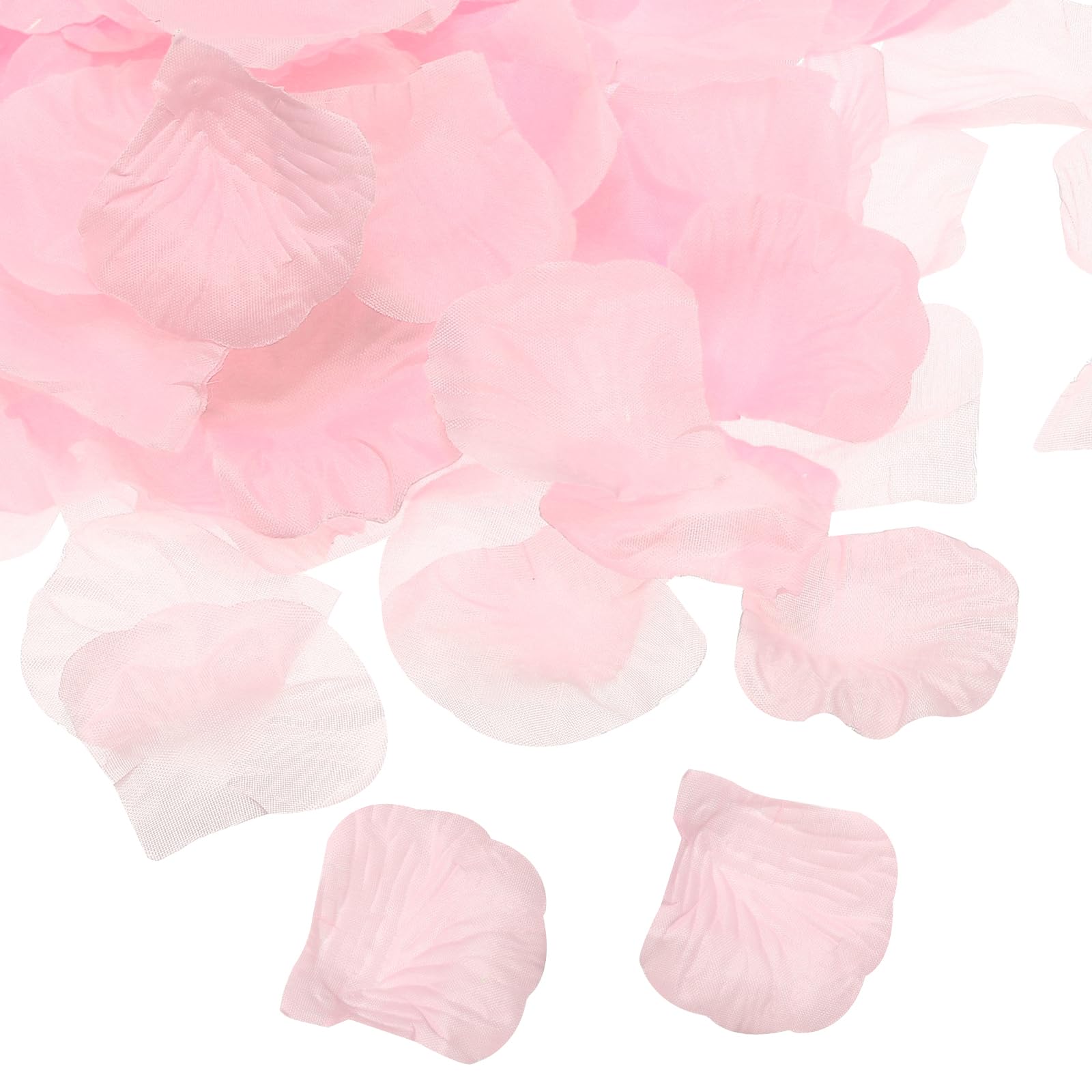 Pétales de rose artificiels en soie rose clair pour déco mariage fête et événement PATIKIL