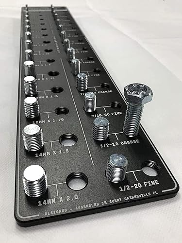 Sst Identibolt Bolt And Nut Identifier Gauge,Aluminum #TOP6