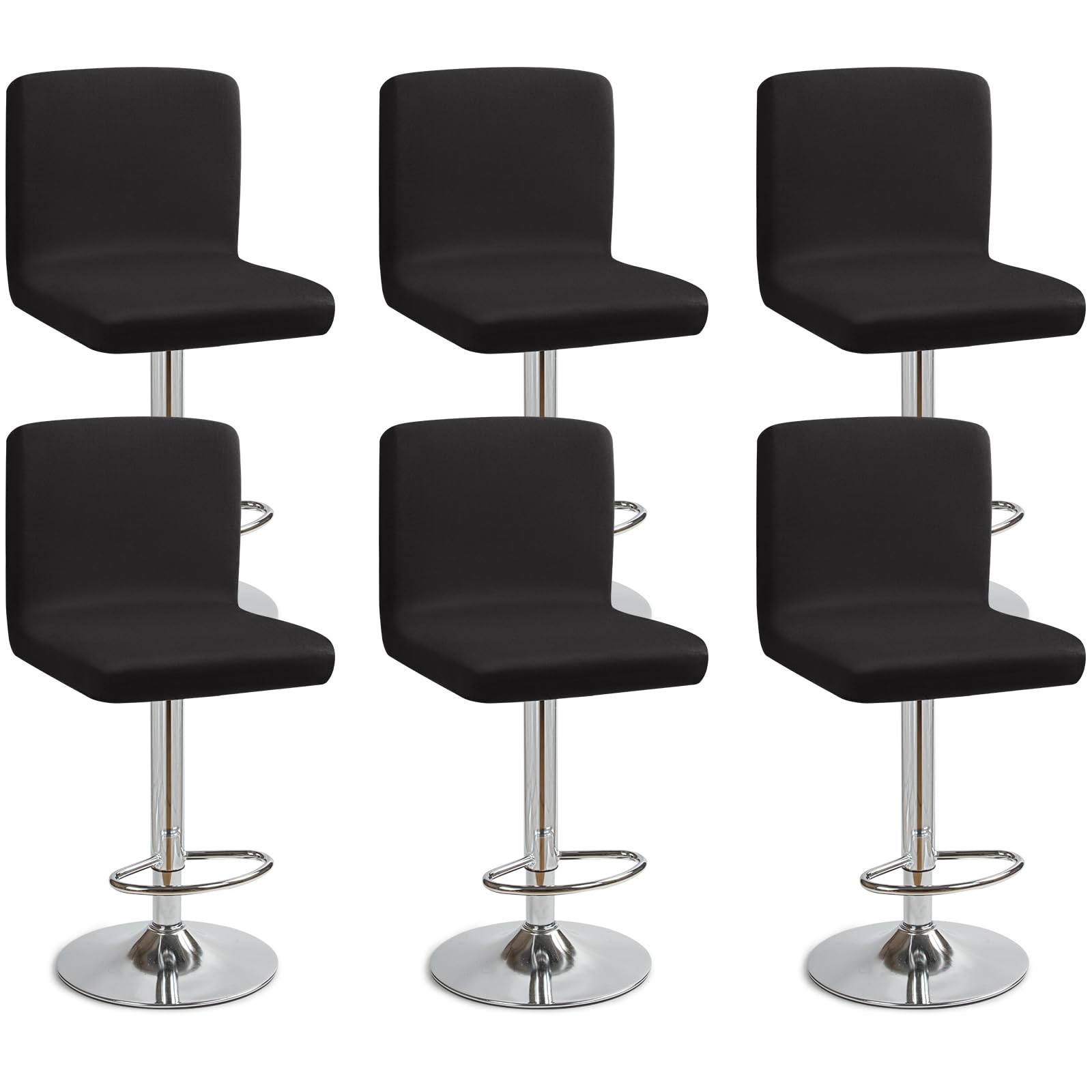 Housse de tabouret de bar avec dossier pour sublimer votre cuisine