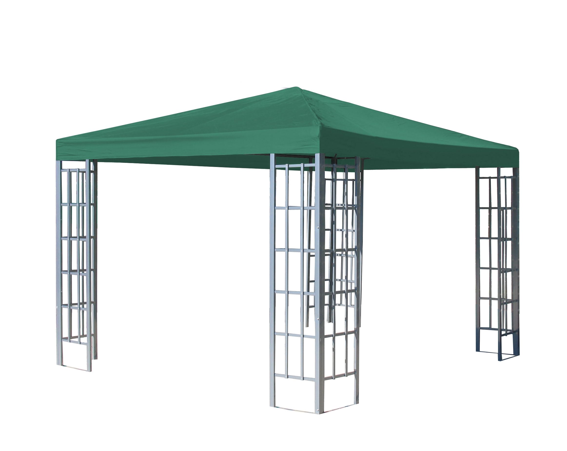 QUICK STAR Tetto di Ricambio per Gazebo 3x3m Verde