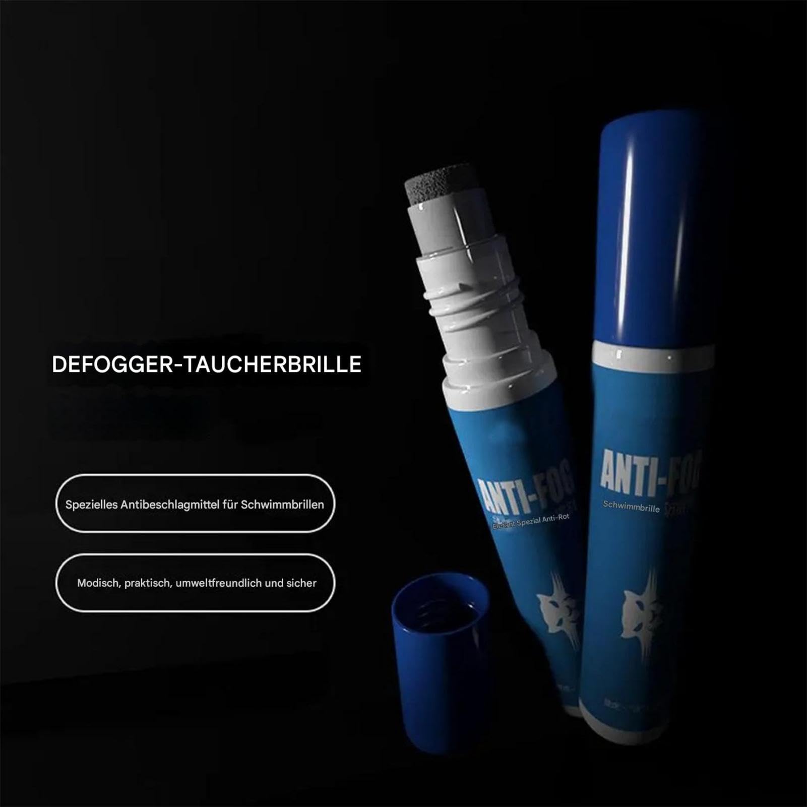 Defogger do okularów, spray zapobiegający zaparowaniu - spray do okularów – Anti og Visor Cleaner do uprawiania sportu | Okulary - Defogger - rozwiązanie do snorkelingu, jazdy na nartach, pływania,