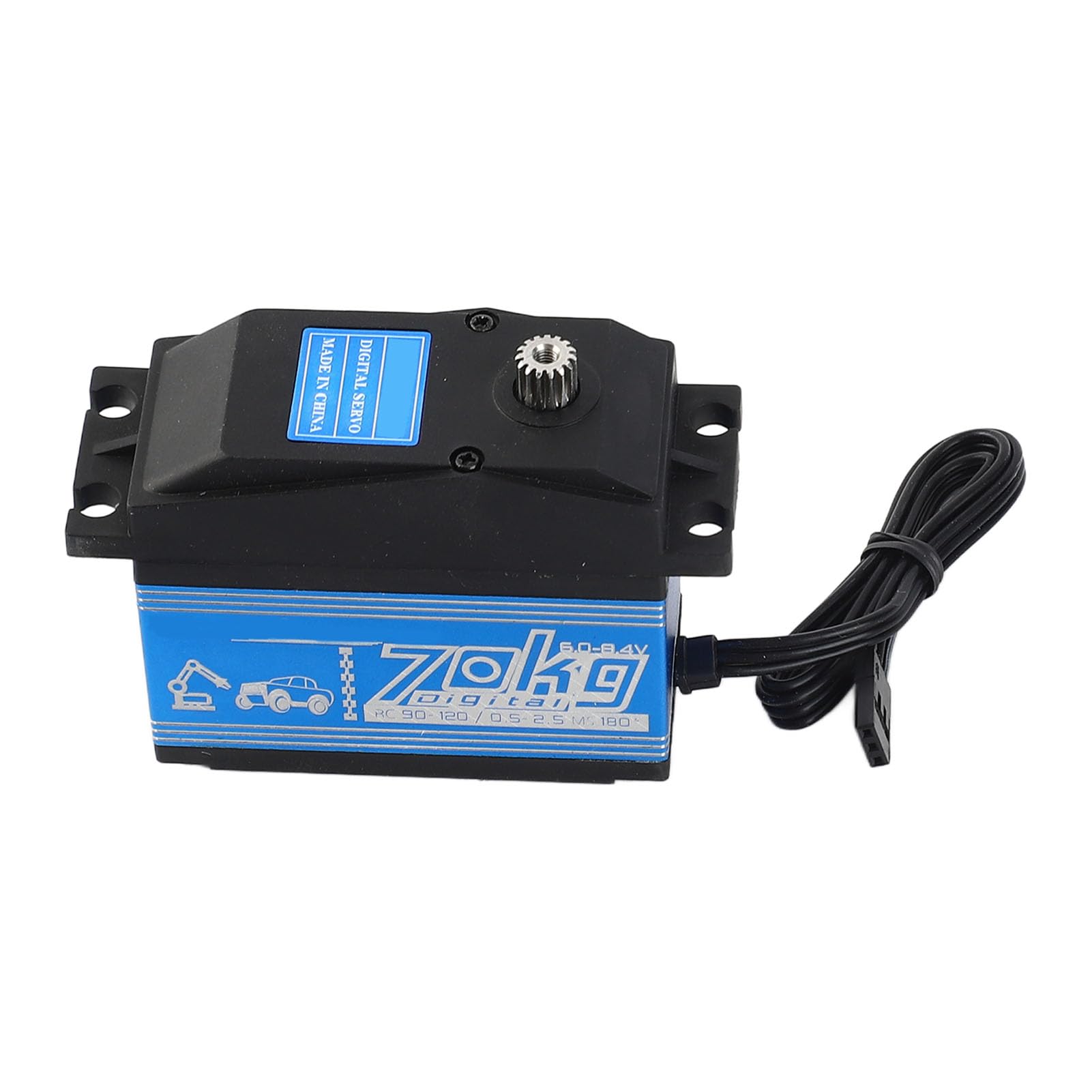 HUIOP Analog Servo Mechanizm Kierowniczy 70kg Wysoki Moment Obrotowy