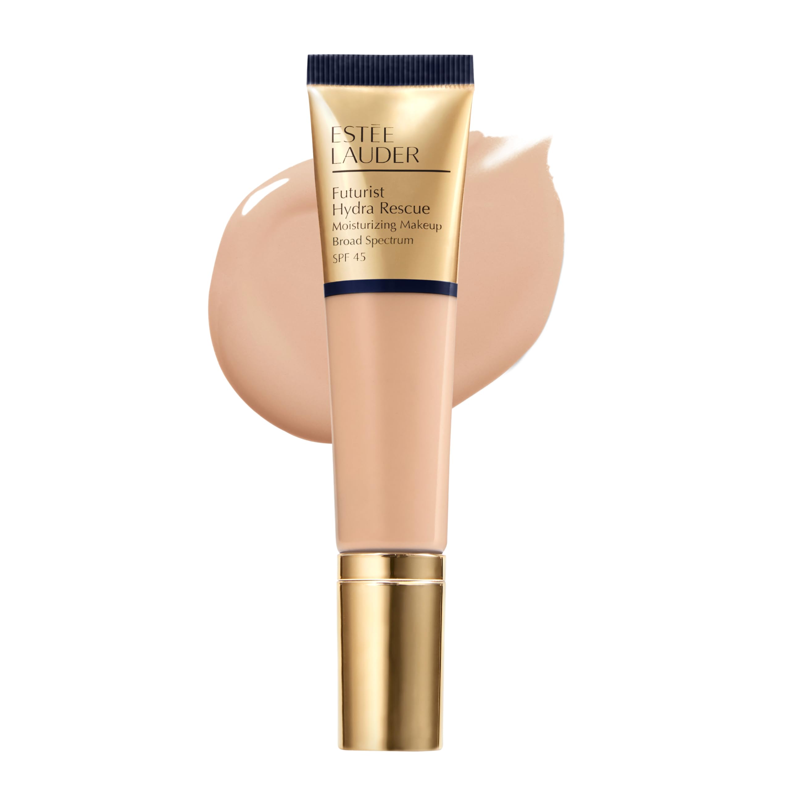 Futurist Hydra Rescue Moisturizing Foundation Makeup SPF 45 for a 12-Hour Glow, 1.2 Fl Oz