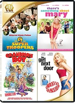 Super Troopers / There's Something About Mary / Grandma's Boy / The Girl Next Door Quad Feature