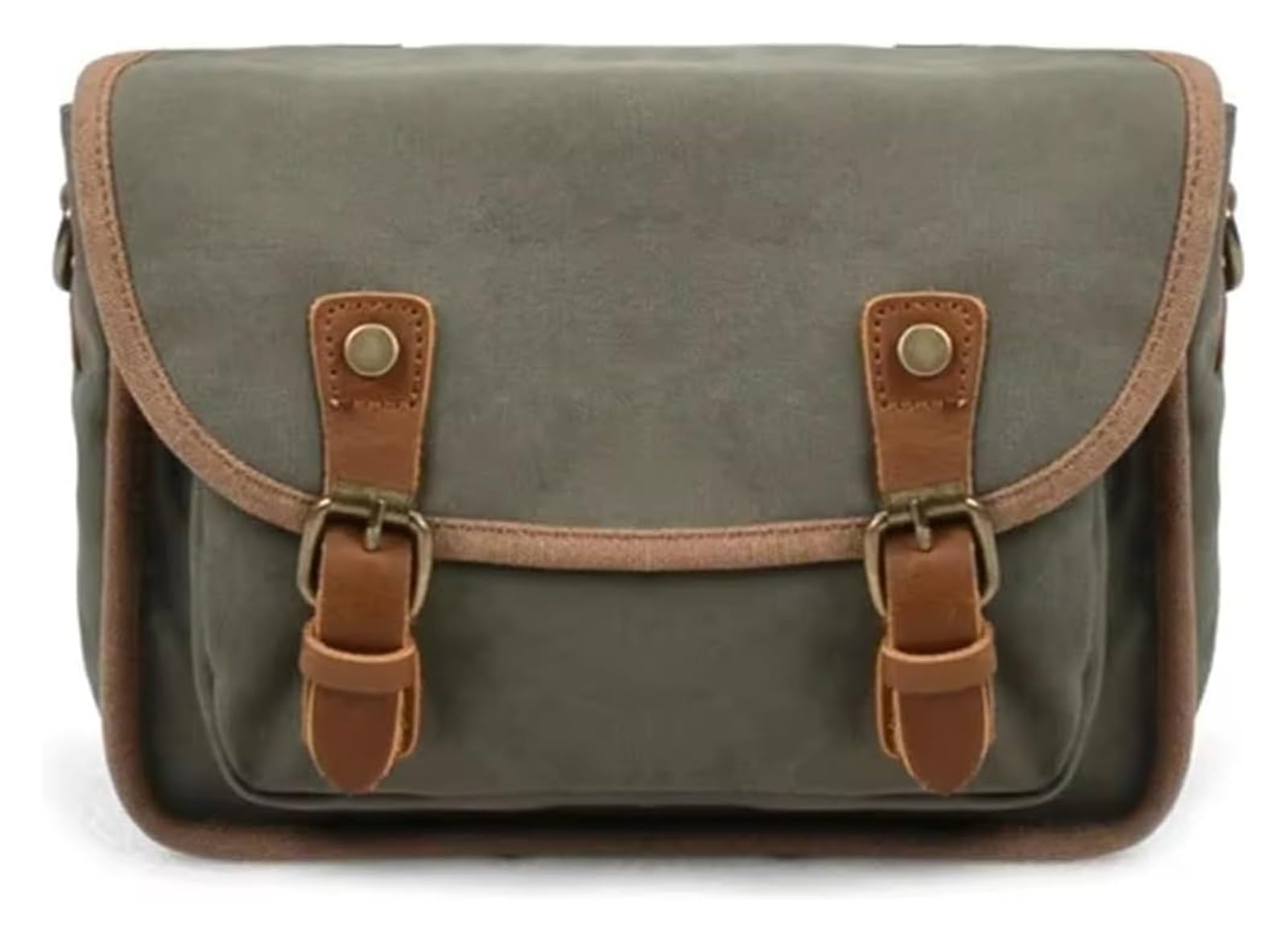 Für Beast Side Vintage Motorrad Toolkit Hinten Schwanz Gepäck Crossbody Hängen Tasche multifunktional motorradgepäck(Army Green)